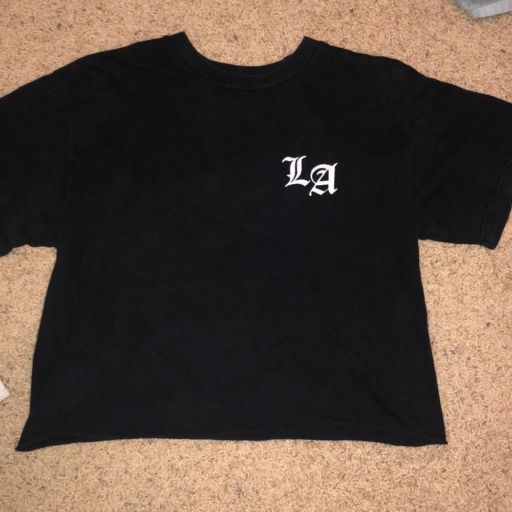 Black LA Brandy Melville Crop Top